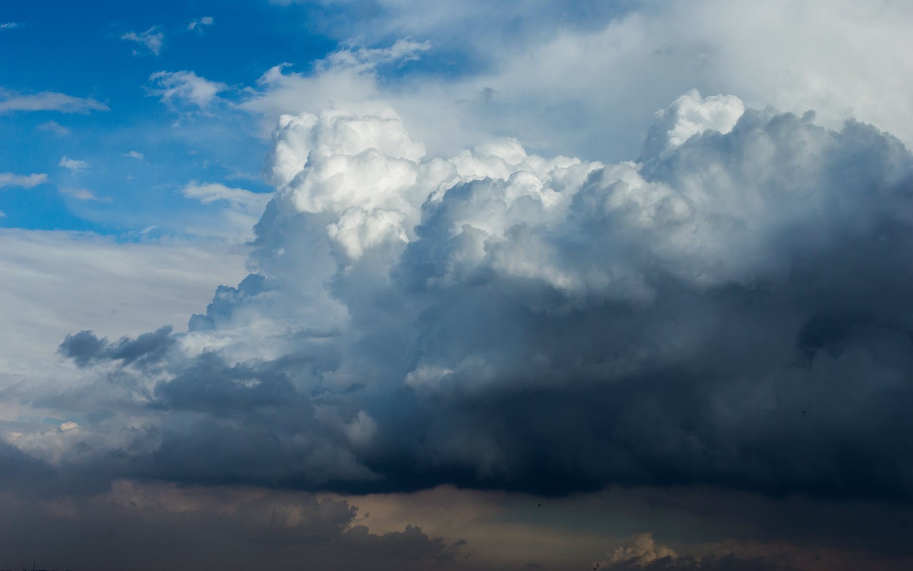 Nuvens de tempestade cumulonimbus (Foto: Pexels/Creative Commons)