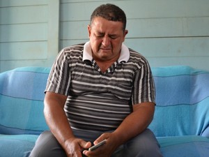 João Batista se emociona ao falar da esposa (Foto: Eliete Marques/G1)