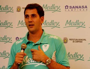 Maurício Lima é diretor técnico do Campinas (Foto: Divulgação Medley/Campinas)