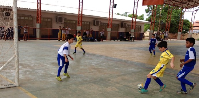 Futsal Sub-9 Roraima (Foto: Nailson Wapichana/GloboEsporte.com)