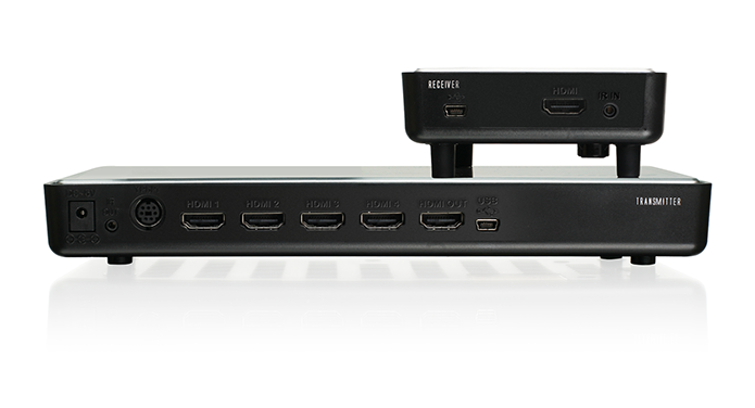 Aparelho da Iogear tem bom alcance e cinco portas HDMI para conectar a até dois monitores (Foto: Divulgação/Iogear)