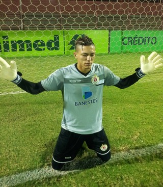 Harrison, goleiro do Real Noroeste (Foto: Sidney Magno Novo/GloboEsporte.com)