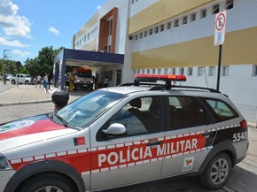 Policial foi encaminhado para Hospital de Ortotrauma, em João Pessoa e foi liberado ainda na quarta-feira (Foto: Walter Paparazzo/G1)