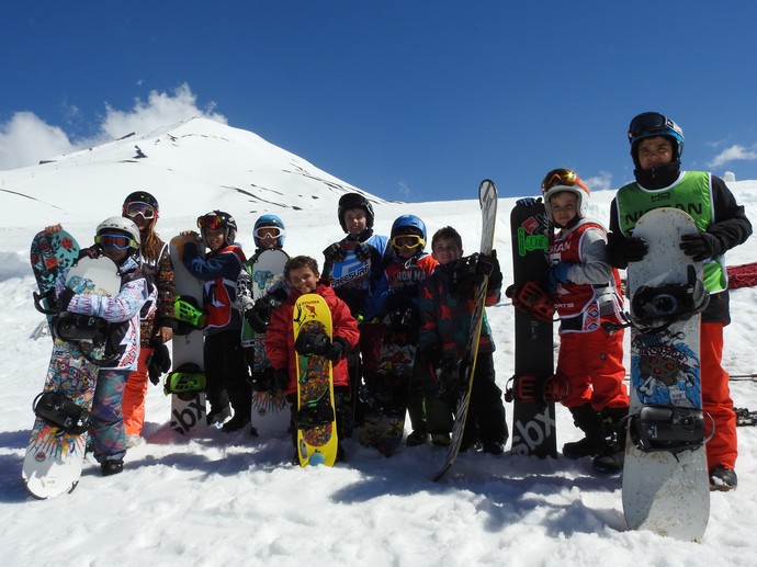Campeonato Brasileiro de Snowboard - nova geração Chile Corralco (Foto: Thierry Gozzer)