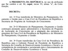 Dilma tira PAC do Planejamento e transfere gestão para a Casa Civil