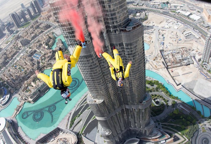 Base Jump Redbull (Foto: divulgação / Redbull)