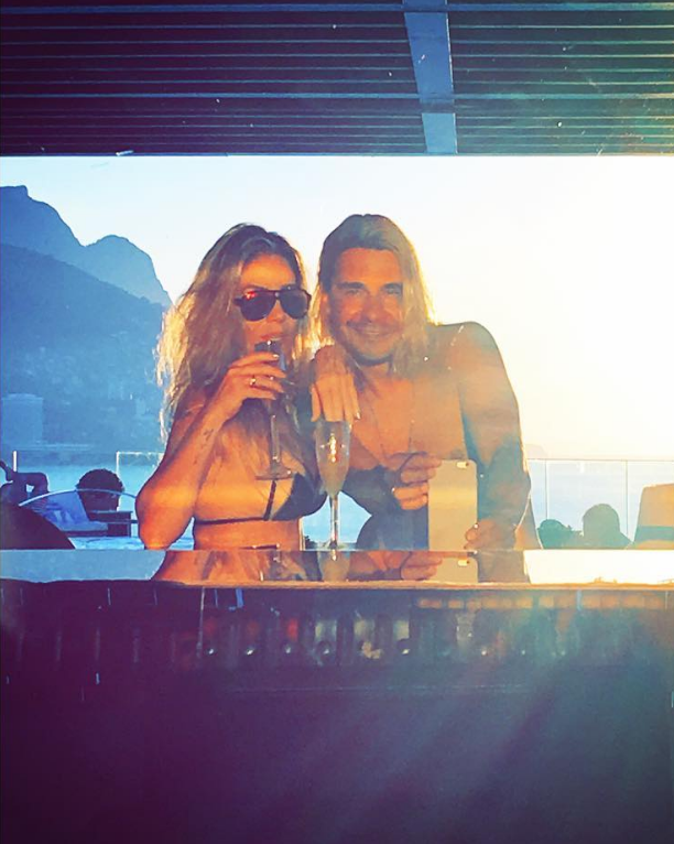 Danielle Winits e André Gonçalves (Foto: Reprodução/Instagram)