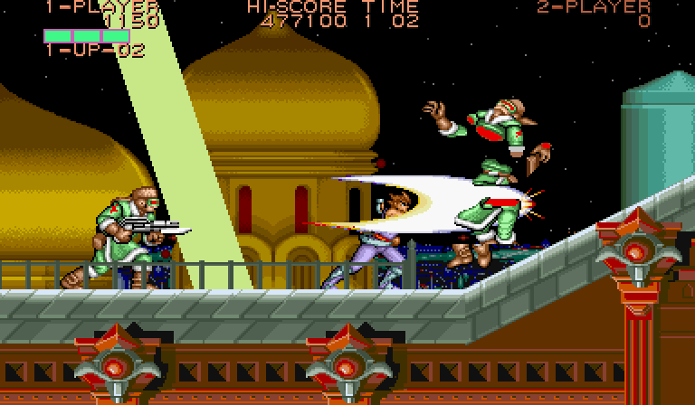 Controle um ninja em Strider (Foto: Reprodução/YouTube)
