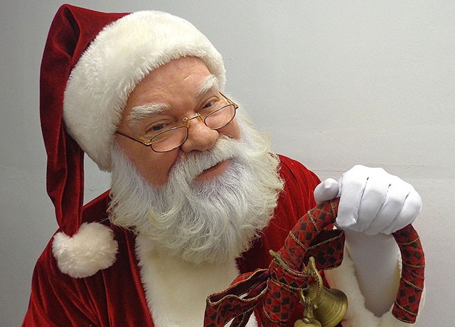 <b>Abner Harris</b> trabalhou durante 20 anos como Papai Noel (Foto: Divulgação) - abner_harris_02