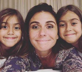 Giovanna Antonelli com as filhas Sofia e Antônia (Foto: Reprodução/Instagram)