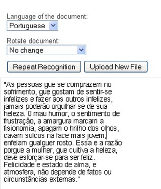 screenshot de NewOCR.com