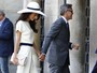 George Clooney se casa no civil, após superfesta 