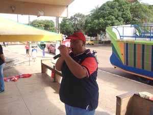  Representante do Urbanitarios no Amapá (Stiuap), Francinaldo Flexa (Foto: John Pacheco/G1)