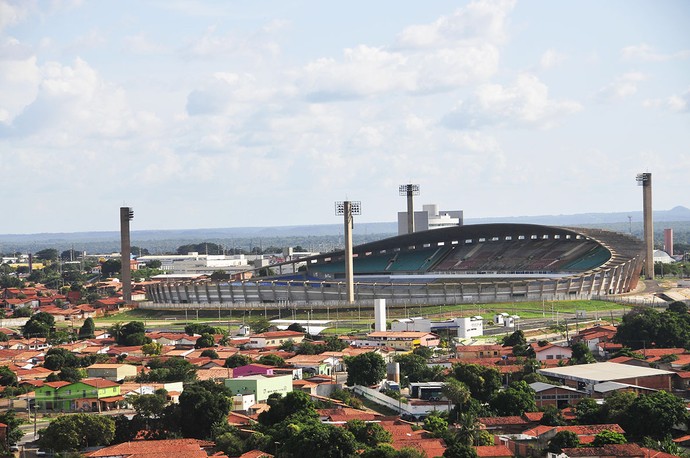 Estádio Albertão, em Teresina (PI) (Foto: Juscel Reis)