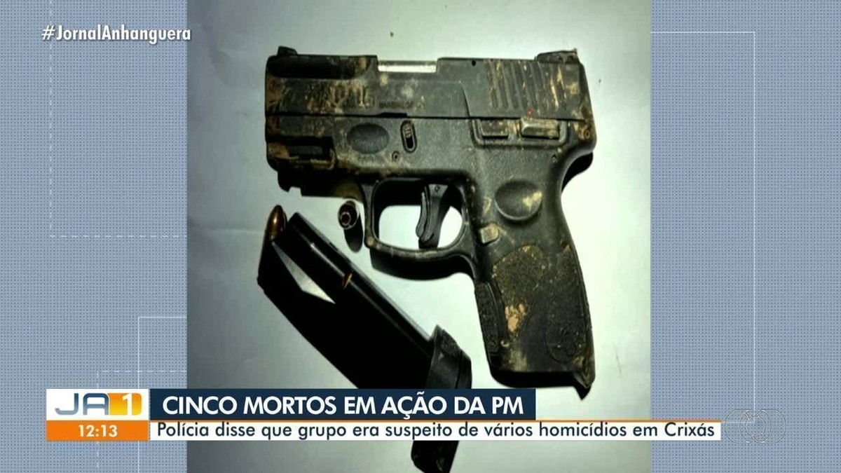 Cinco homens são mortos em ação policial Goiás G1