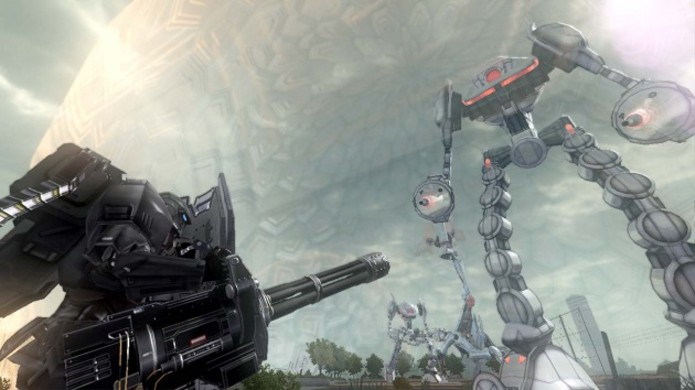 Todos os inimigos em Earth Defense Force 2025 são gigantes (Foto: pushsquare.com)
