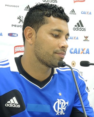 André Santos Treino Flamengo (Foto: Carlos Mota)