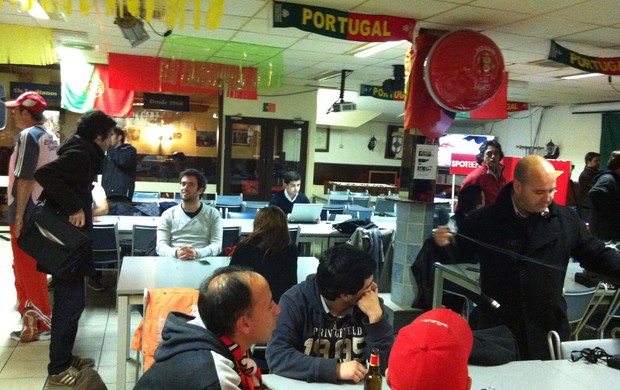 Comunidade Portuguesa Benfica x Chelsea (Foto: Claudia Garcia)