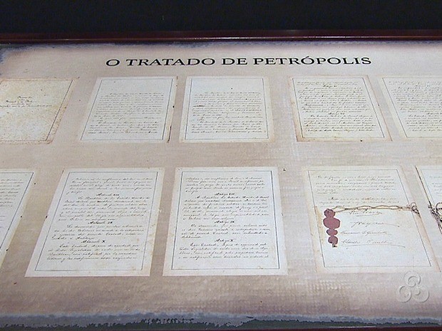 tratado de petropólis  (Foto: Reprodução/TV Acre)