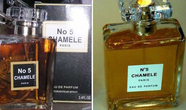 'Chamele Nº 5' ganhou apelido de pior falsificação da história (Foto: Reprodução/Twitter/1001portails UK)