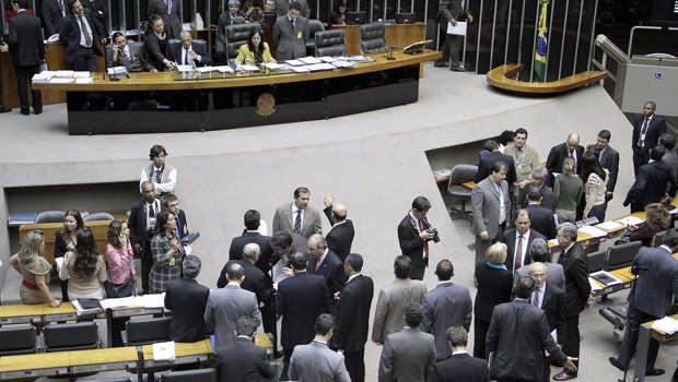 Plenário do Congresso durante votação da LDO de 2013 (Foto: Agência Câmara)