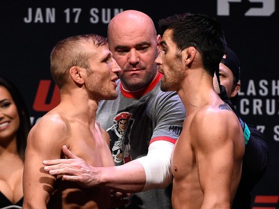 TJ Dillashaw Dominick Cruz UFC Boston (Foto: Getty Images)