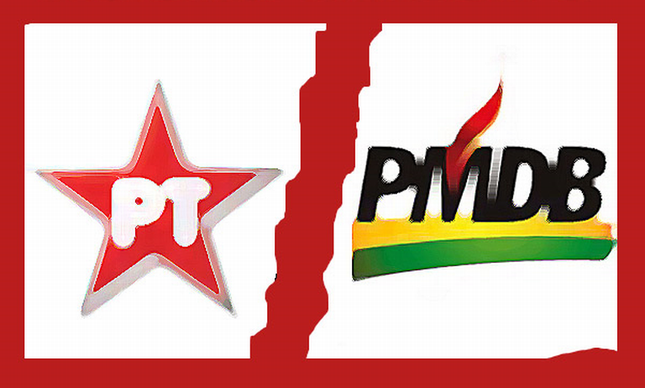 PT x PMDB (Foto: Arquivo Google) PT x PMDB (Foto: Arquivo Google)