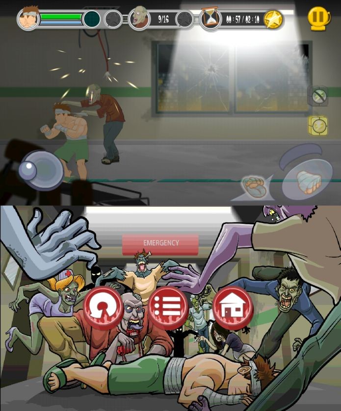 Jack Punch durante o game e quando o personagem morre (Foto: Divulgação)