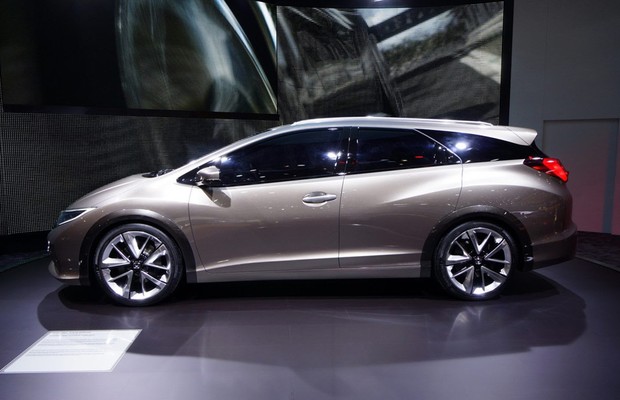 Honda apresenta conceito do Civic Wagon no Salão de Genebra  (Foto: Newspress)