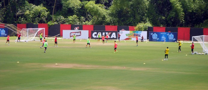Vitória; treino; Toca do Leão (Foto: Ruan Melo)