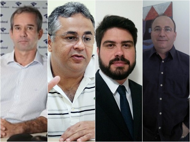 Marcellus Ribeiro, Marcelo Coelho, Davi Telles e Alberto Filho (Foto: G1)