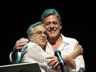 Caetano Veloso exalta o Rio em show com participação de Chico Buarque