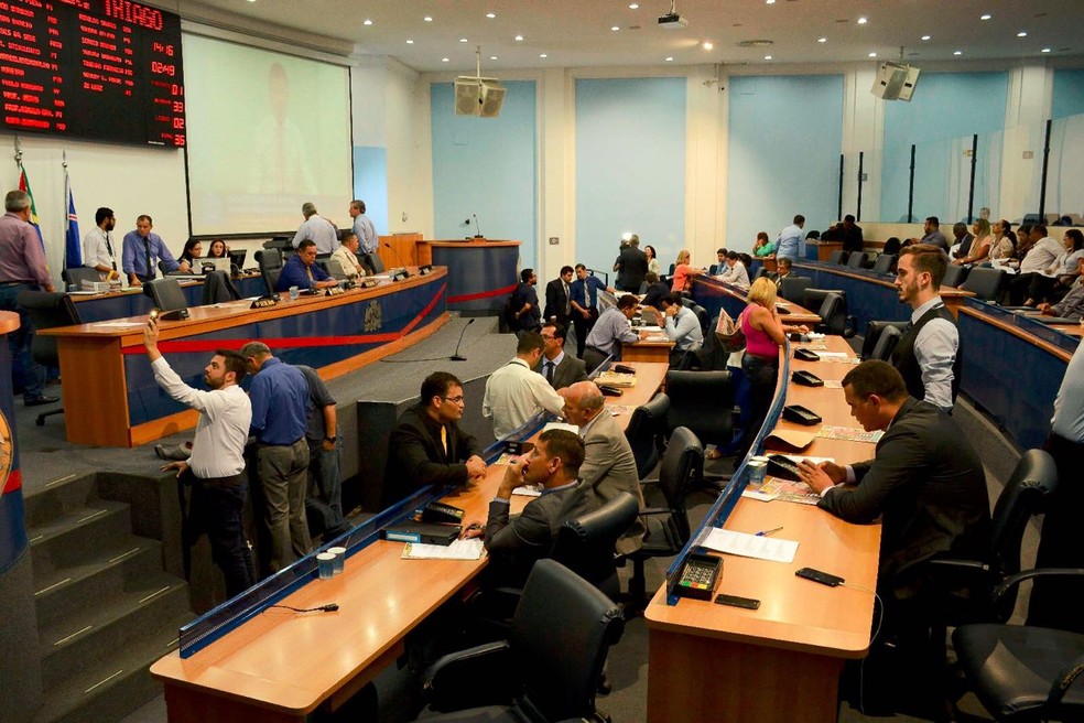 Câmara Municipal de Guarulhos (Foto: Aldieres Batista/G1)