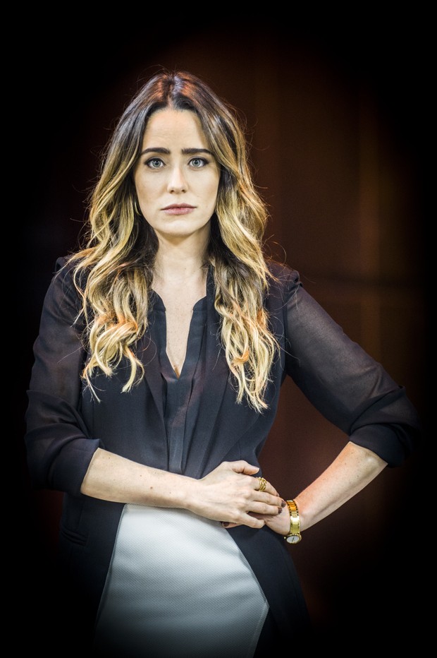 Fernanda Vasconcellos, a Bruna de Haja Coração (Foto: João Miguel Junior/TV Globo)