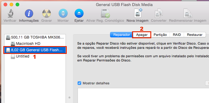 Ms-dos O Mac Os Extendidos Para Usb