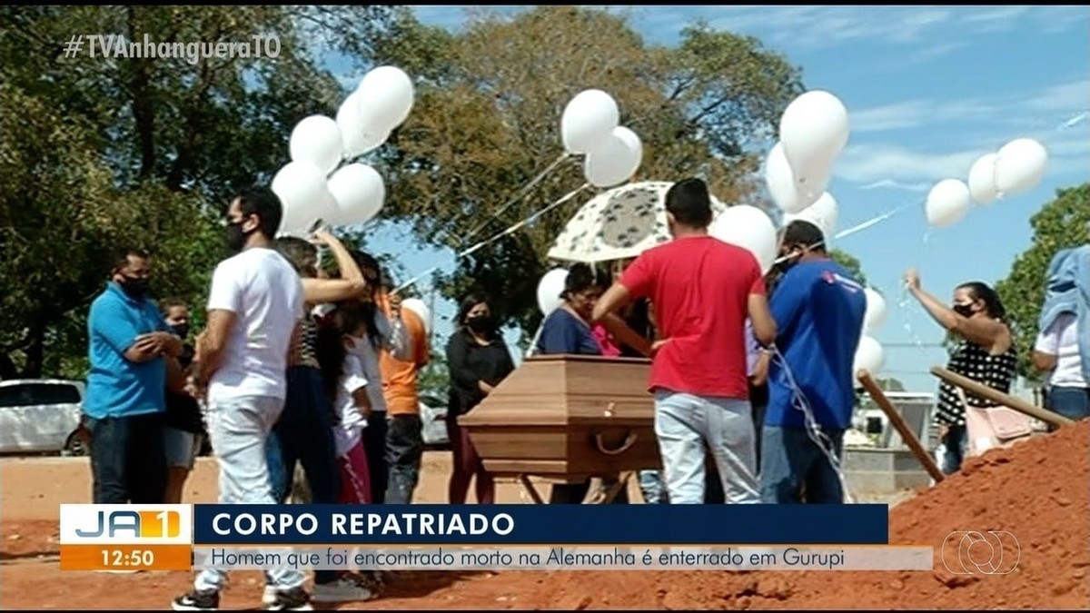 Família enterra brasileiro morto na Alemanha Saiu daqui feliz e agora