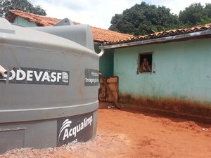 Catorze cidades do Ceará recebem 66 mil cisternas para superar estiagem (Foto: Carlos Maciel)
