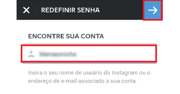 Inserindo o endereço do e-mail para recuperar a senha (Foto: Reprodução/Lívia Dâmaso) Inserindo o endereço do e-mail para recuperar a senha (Foto: Reprodução/Lívia Dâmaso)