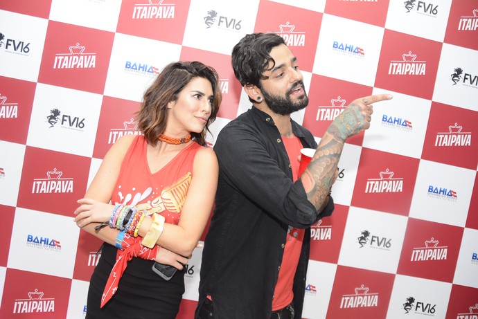 Fernanda Paes Leme e Lucas Fresno no Festival de Verão (Foto: André Carvalho/Ag Haack)