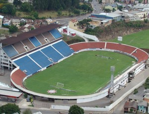 Estádio Centenário, em Caxias do Sul (Foto: Inter / DVG) Estádio Centenário, em Caxias do Sul (Foto: Inter / DVG)