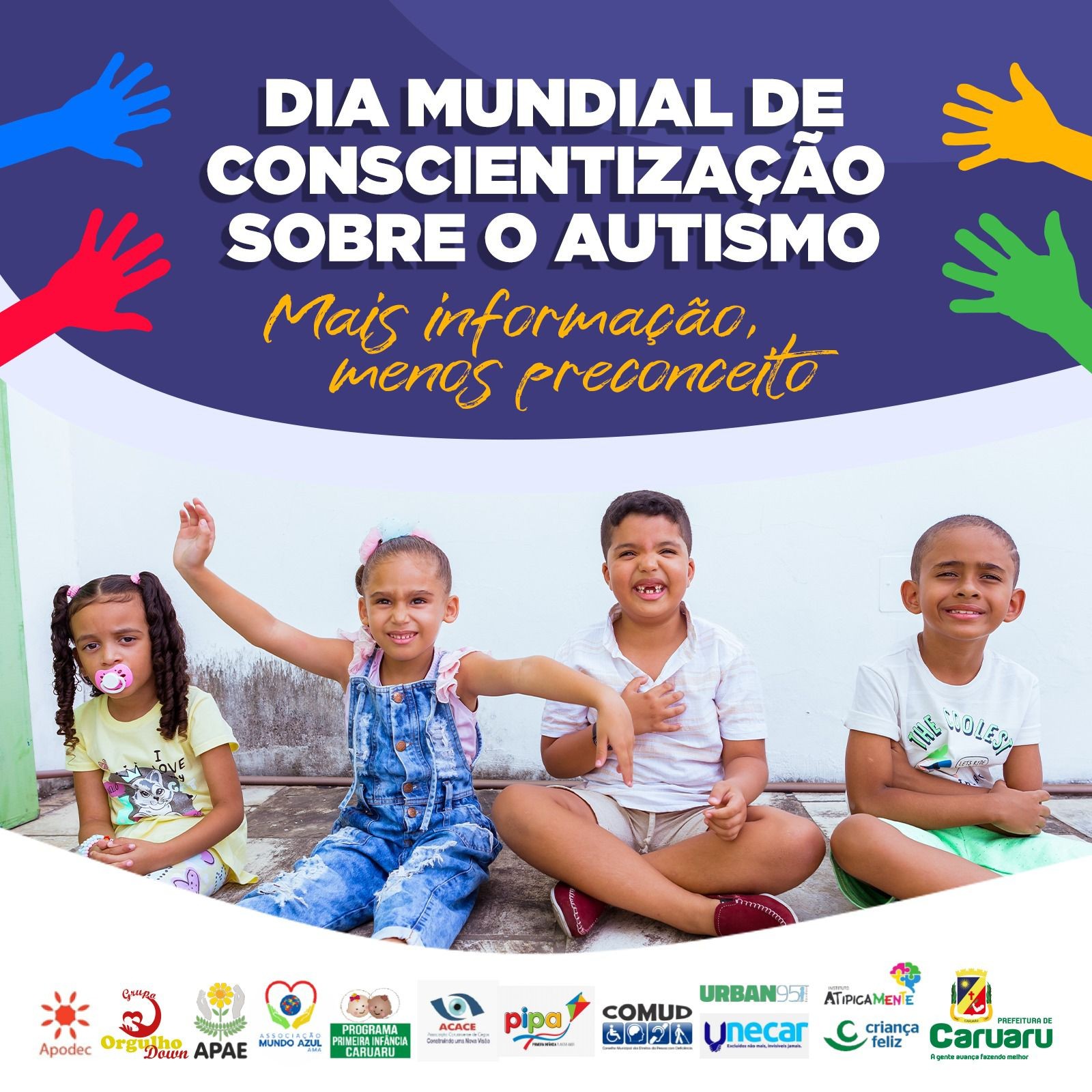 Programa O Em Alus O Ao Dia Mundial De Conscientiza O Sobre O Autismo