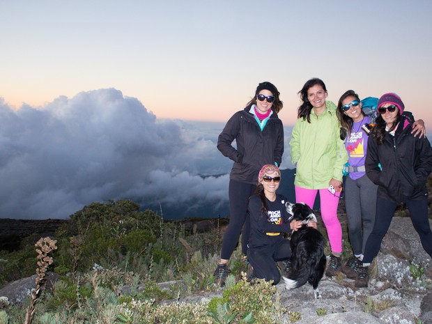 Expedição capixaba feminina chega ao topo da Serra da Mantiqueira, Espírito Santo (Foto: Mulheres no Topo)