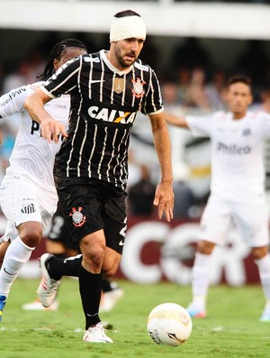 arouca santos danilo corinthians final paulista (Foto: Marcos Ribolli / Globoesporte.com)