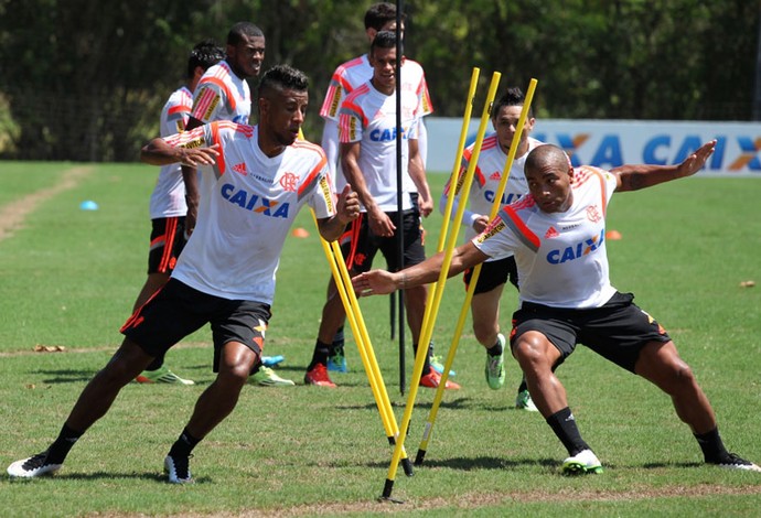 Pará, treino do Flamengo (Foto: Gilvan de Souza / Site do Flamengo)