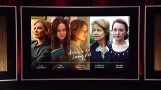 Apresentação dos nominados ao Oscar 2016 (Foto: Youtube / Reprodução)