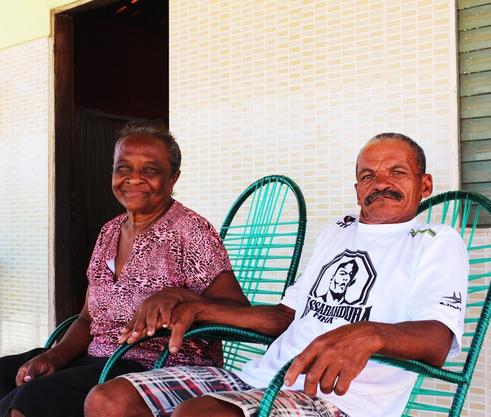 Pais de Massaranduba (Foto: Josiel Martins/GloboEsporte.com)