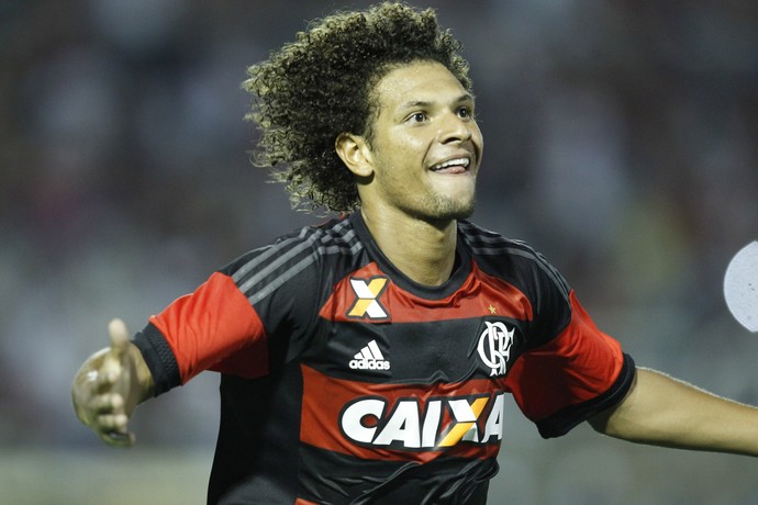 Willian Arão, gol, Flamengo, Flamengo x Portuguesa (Foto: Gilvan de Souza/Fla Imagem)