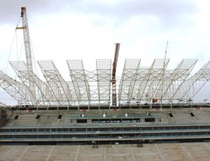 Arena Corinthians já ultrapassa 76% das obras concluídas (Foto: Divulgação)