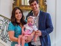 Final de ‘Haja Coração’: Shirlei e Felipe têm uma filha e formam uma família feliz