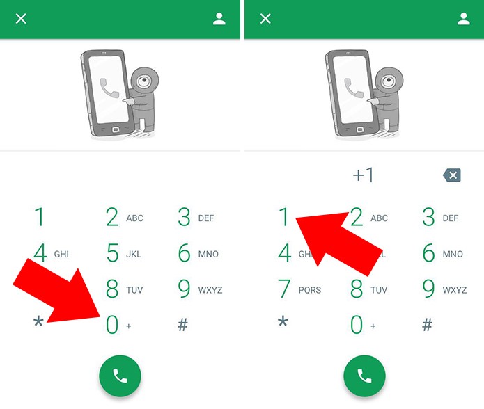 Como ligar de graça para telefones dos EUA no Android e iPhone Digite-o-codigo-de-pais